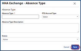 Absence Type